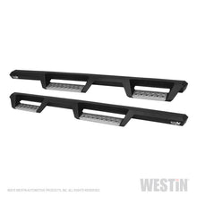 Cargar imagen en el visor de la galería, Westin 07-18 Jeep Wrangler JKU 4dr. HDX Stainless Drop Nerf Step Bars - Tex. Blk