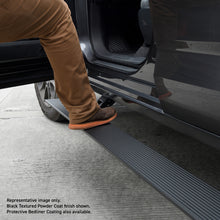 Cargar imagen en el visor de la galería, Go Rhino 21-23 Ford Bronco 4dr E-BOARD E1 Electric Running Board Kit (No Drill) - Tex. Blk