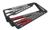 BLOX Racing License Plate Frame - New Logo