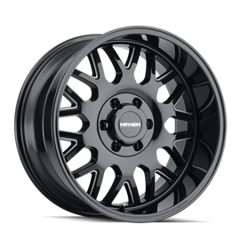 Mayhem 8110 Tripwire 20x9 / 8x165.1 BP / 0mm Offset / 130.8mm Hub Black w/ Milled Spokes Wheel