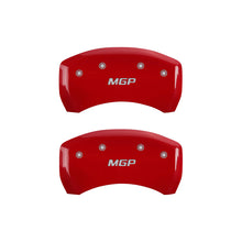 Carica l'immagine nel visualizzatore di Gallery, MGP 4 Caliper Covers Engraved Front & Rear MGP Yellow finish black ch