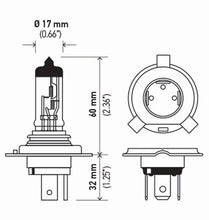 Carica l'immagine nel visualizzatore di Gallery, Hella Bulb 9003/Hb2 12V 60/55W P43T T46 (2)