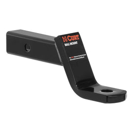 Curt Class 3 Ball Mount (2in Shank 7500lbs 4in Drop 8-1/4in Long Packaged)