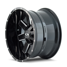 ION Type 141 20x10 / 6x135 BP / -19mm Offset / 106mm Hub Gloss Black Milled Wheel