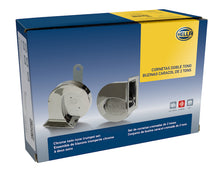 Carica l'immagine nel visualizzatore di Gallery, Hella Horn Kit Bx Chrome Trumpet 12V Univ