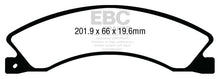 Carica l'immagine nel visualizzatore di Gallery, EBC 12+ Nissan NV 1500 Greenstuff Rear Brake Pads