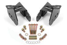 Carica l'immagine nel visualizzatore di Gallery, BMR 64-72 Chevy Chevelle Rear Control Arm Relocation Brackets - Black Hammertone