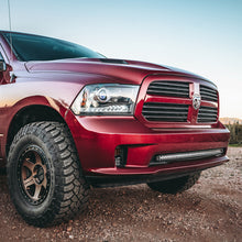Cargar imagen en el visor de la galería, Rigid Industries 13-18 Dodge Ram 1500 Bumper Mount 40in E / Radiance+ / SR-Series