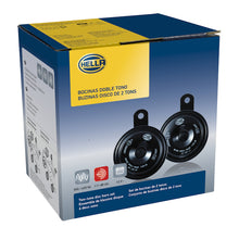Carica l'immagine nel visualizzatore di Gallery, Hella Horn Kit Bx Blk Disc 77Mm 12V Univ