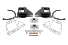 Cargar imagen en el visor de la galería, BMR Suspension 82-92 Chevy Camaro Caster/Camber Plates w/ Lockout Plates - Black Hammertone