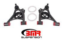 Carica l'immagine nel visualizzatore di Gallery, BMR 79-93 Mustang Fox Lower Control A-Arm Front w/ Spring Pocket/Tall Ball Joint - Black Hammertone