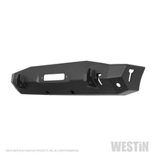 Cargar imagen en el visor de la galería, Westin 18-22 Jeep Wrangler JL / 20-22 Gladiator WJ2 Stubby Front Bumper - Tex. Blk