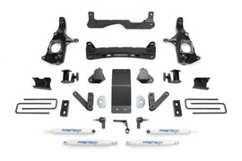 Fabtech 11-19 GM 3500HD 2WD/4WD 4in Basic System w/Perf. Shocks