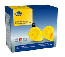 Carica l'immagine nel visualizzatore di Gallery, Hella Horn Kit Bx Yellow Trumpet 12V Univ