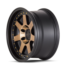 Mayhem 8300 Prodigy 18x9 / 6x139.7 BP / 0mm Offset / 106mm Hub Matte Black w/ Bronze Tint Wheel
