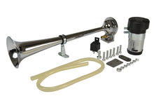 Carica l'immagine nel visualizzatore di Gallery, Hella Horn Kit Bl Chrome Air 1Trumpet 12V
