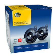 Carica l'immagine nel visualizzatore di Gallery, Hella Horn Kit Bx Blk Disc 92Mm 24V Univ