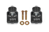 BMR Chevy SS and Pontiac G8 Motor Mount Kit (Solid Bushings) Black Hammertone