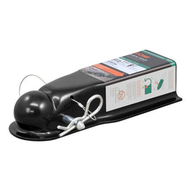 Curt QuickPin No-Latch 2in Trailer Coupler (2.5in Channel, 3,500 lbs)