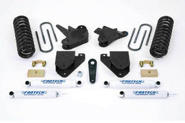 Fabtech 99-00 Ford F250/350 2WD 7.3L Diesel 6in Basic System w/Perf. Shocks