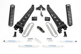 Fabtech 2017 Ford F450/F550 4WD Diesel 6in Radius Arm System w/Perf. Shocks