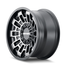 Mayhem 8113 Cortex 20x9 / 5x139.7 BP / 0mm Offset / 110mm Hub Matte Black w/ Dark Tint Wheel