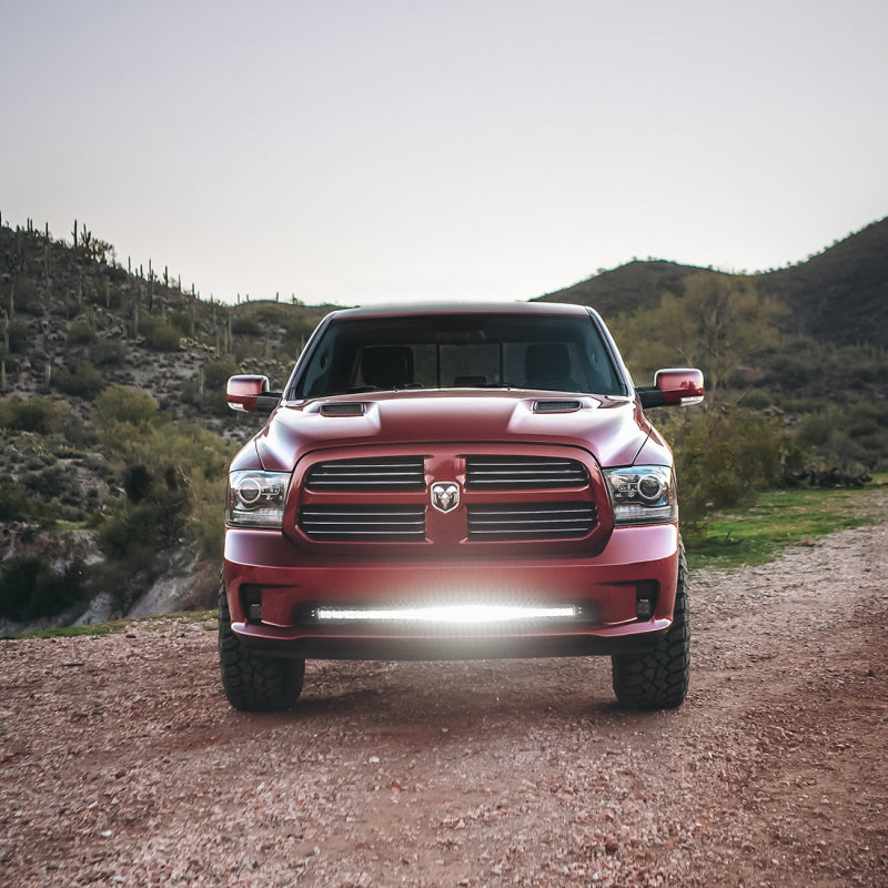 Rigid Industries 13-18 Dodge Ram 1500 Bumper Mount 40in E / Radiance+ / SR-Series