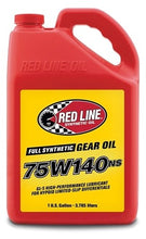 Carica l&#39;immagine nel visualizzatore di Gallery, Red Line 75W140NS GL-5 GEAR OIL