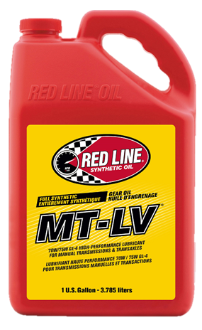Red Line MT-LV 70W/75W GL-4 Gear Oil