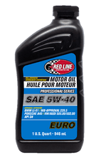 Carica l&#39;immagine nel visualizzatore di Gallery, Red Line Professional Series Euro 5W40 Motor Oil