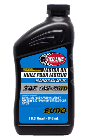 Red Line Professional Series Euro 5W30 TD Motor Oil