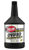 Red Line 0W40 Motor Oil Quart (For Four-Stroke Dirt Bikes/ ATVs/ Powersports Applications)