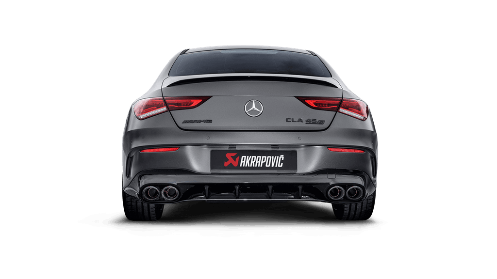 Akrapovic Evo Line (Ti) w/Carbon Tips (Req Link Pipes) for 2020-2022 Mercedes-Benz CLA 45S AMG (C118/X118)