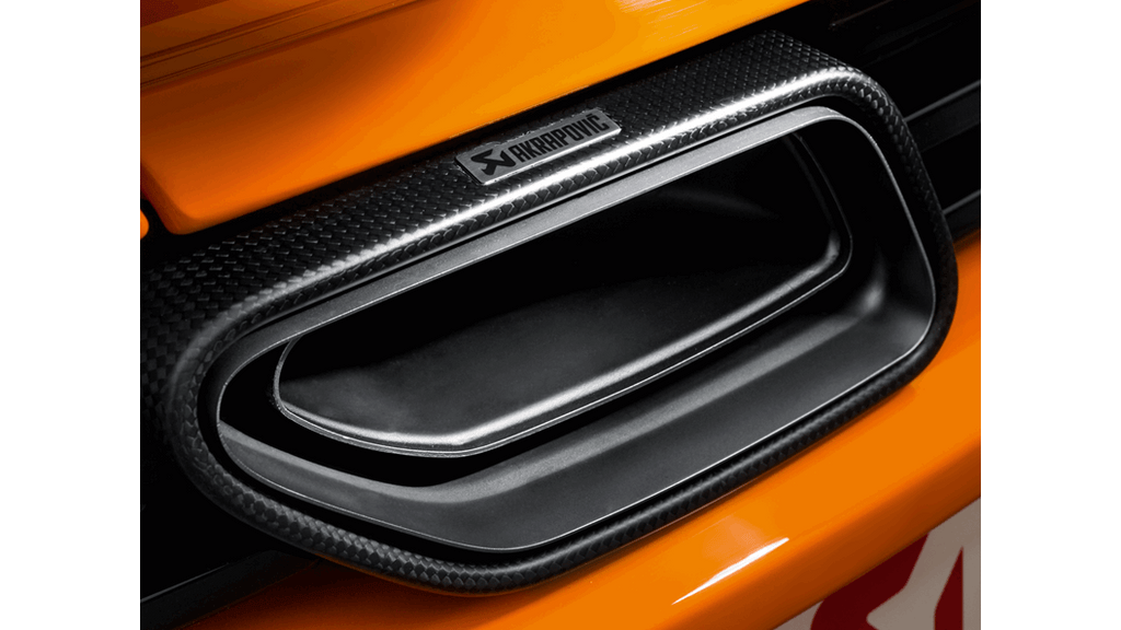 Akrapovic 12-14 McLaren 12C/12C Spyder Slip-On Line (Titanium) w/ Carbon Tips