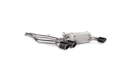 Akrapovic Slip-On Line Titanium/Carbon Fiber Tips for 2018-20 Alfa Romeo Giulia Quadrifoglio