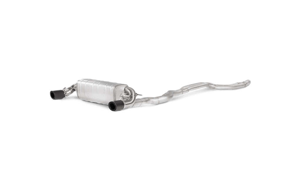 Akrapovic Evolution Line Cat Back (SS) w/ Carbon Tips and Link Pipe for 2016-17 BMW 340i (F30 F31)
