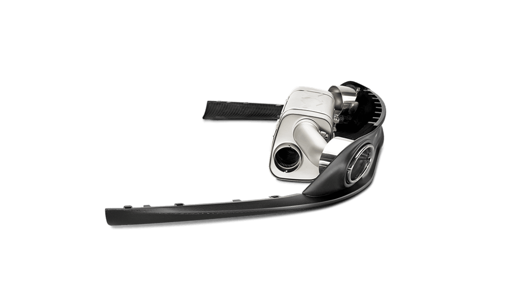 Akrapovic 14-15 Porsche 911 Turbo/Turbo S (991) Slip-On Line (Titanium) w/ Carbon Titanium Tips