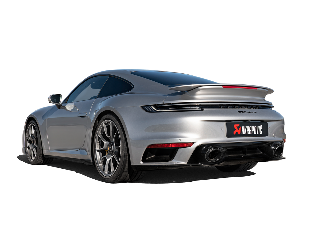 Akrapovic Slip-On Race Line (Titanium) with Tail Pipe Set for 2020-21 Porsche 911 Turbo/Turbo S