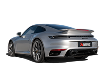 Carica l&#39;immagine nel visualizzatore di Gallery, Akrapovic Slip-On Race Line (Titanium) with Tail Pipe Set for 2020-21 Porsche 911 Turbo/Turbo S