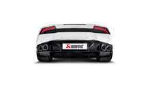 Charger l&#39;image dans la galerie, Akrapovic Slip-On Line (Titanium) Carbon Tips for 2014-18 Lamborghini Huracan LP 580-2/610-4 Coupe/Spyder