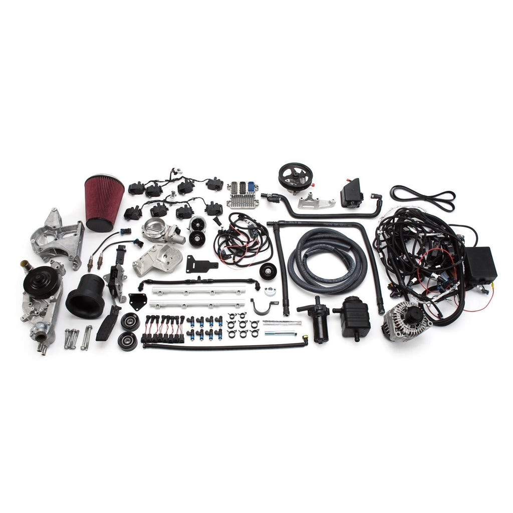 Edelbrock Supercharged LS 416 CI Crate Engine Eforce w/ Complete EFI And Access