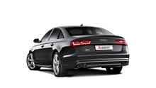Cargar imagen en el visor de la galería, Akrapovic  Evolution Line Cat Back (Titanium) w/ Carbon Tips for Audi S6 (C7)