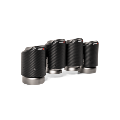 Akrapovic Slip-On Line (Titanium) w/Carbon Tips for 2019-21 BMW X3 M