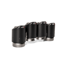 Charger l&#39;image dans la galerie, Akrapovic Slip-On Line (Titanium) w/Carbon Tips for 2019-21 BMW X3 M