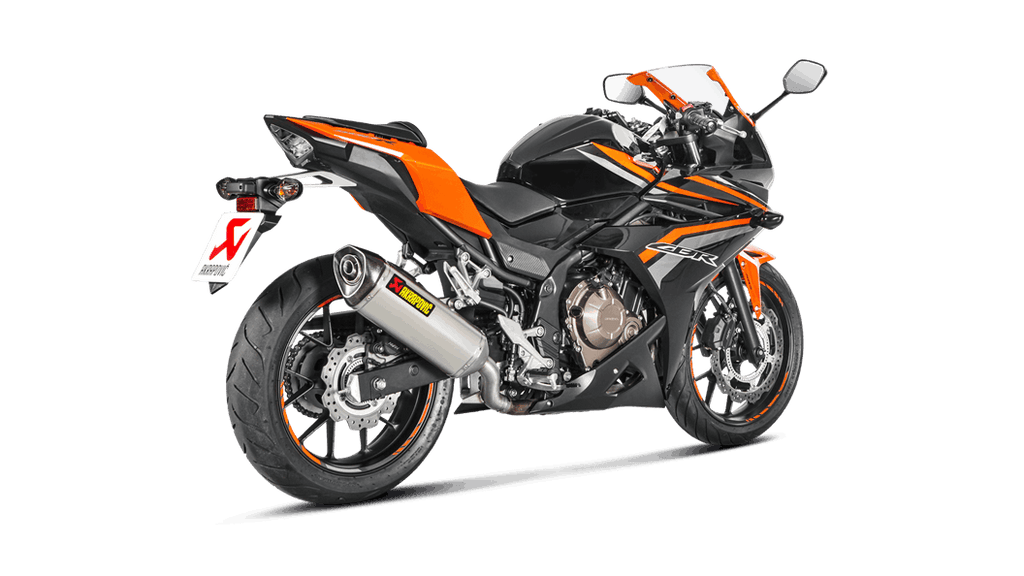 Akrapovic Slip-On Exhaust for 2016-2018 Honda CBR500R / CB500F / CB500X