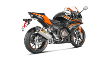 Carica l&#39;immagine nel visualizzatore di Gallery, Akrapovic Slip-On Exhaust for 2016-2018 Honda CBR500R / CB500F / CB500X