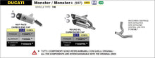 Load image into Gallery viewer, Arrow Exhaust Slip On for 2021+ Ducati Monster 937, 937+