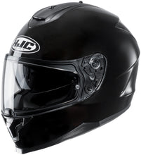 Load image into Gallery viewer, HJC C70 Solid Black Full Face Motorcycle Helmet img