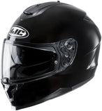 HJC C70 Solid Black Full Face Motorcycle Helmet