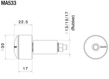 Load image into Gallery viewer, Rizoma Bar-end Plug - Series 533
